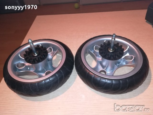 нови плътни гуми с джанти-за колесар за каяк или друго-26х7см, снимка 6 - Водни спортове - 20507832