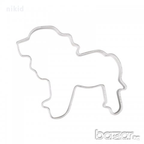 лъв метална форма резец украса бисквитки фондан