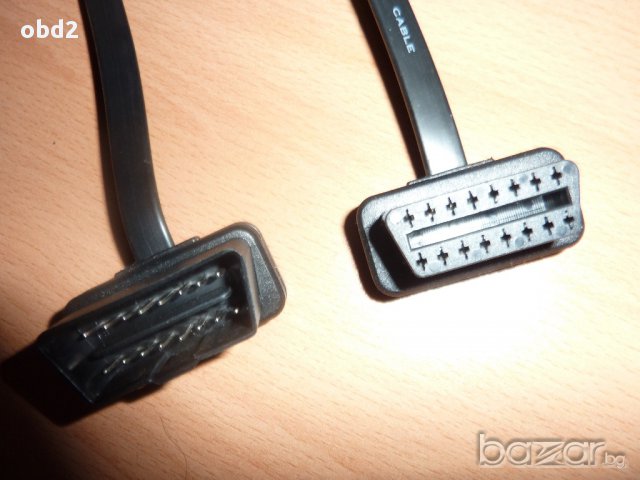 Кабел удължител Obd2 16pin Male to Female, лентов за Elm327, Autocom, Delphi и др., снимка 5 - Аксесоари и консумативи - 10437614