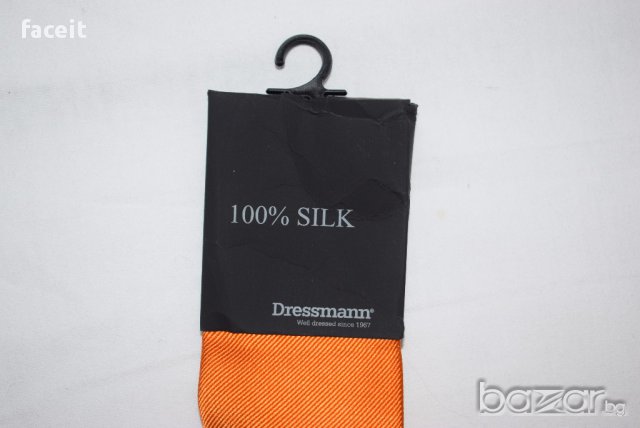 Dressmann - Страхотна 100% Копринена вратовръзка / Дресман / Дресмен / Мъжка / Норвежка / Норвегия  , снимка 3 - Други - 18121716