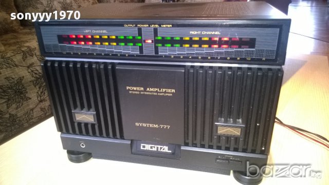 power amplifier system 777-for turm vtcf-102-внос швеицария, снимка 5 - Ресийвъри, усилватели, смесителни пултове - 9009969