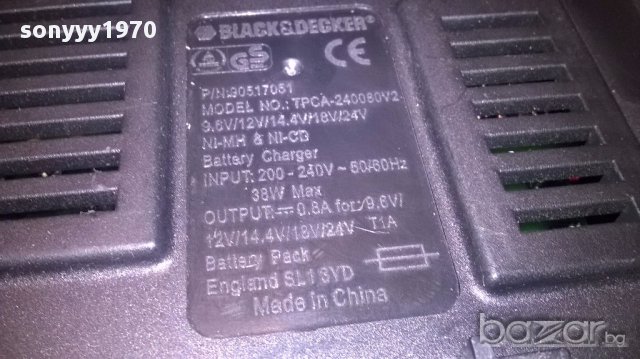 Blаck&decker-зарядно за батерии-внос швеицария, снимка 10 - Други инструменти - 16042926