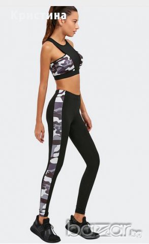 Промо цена 35 Дамски спортен комплект Милитъри, снимка 6 - Спортни екипи - 17735661