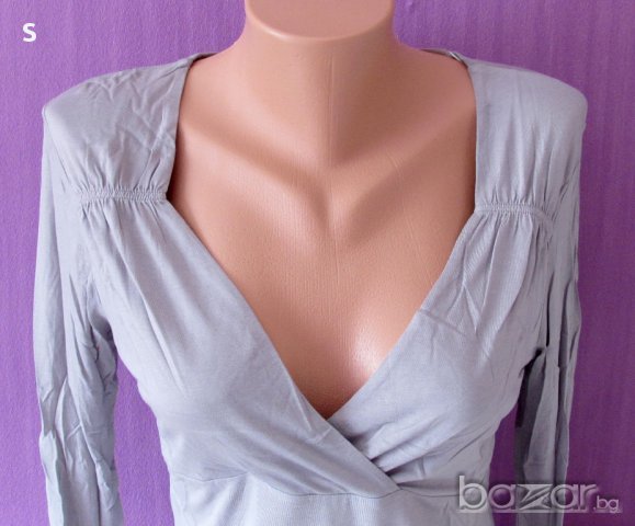 Блуза "esprit" сива, снимка 2 - Блузи с дълъг ръкав и пуловери - 8380825