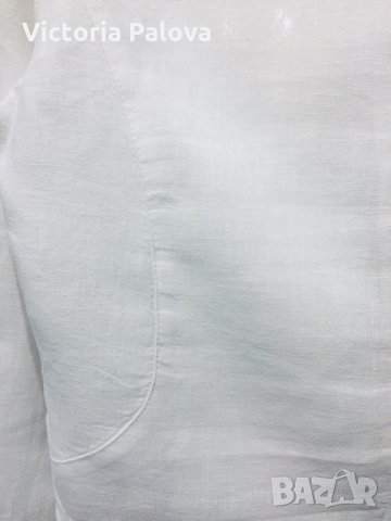 Лен 100%.красива риза(блуза), снимка 6 - Ризи - 24170995