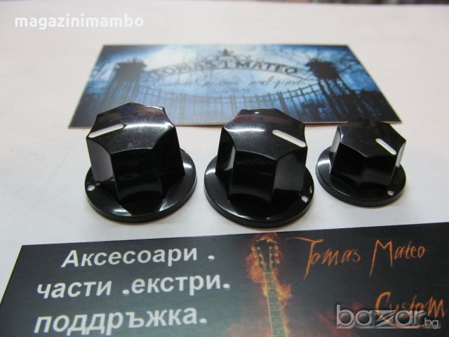 Jazz Bass Set KNOBS (2+1), снимка 10 - Китари - 19585699