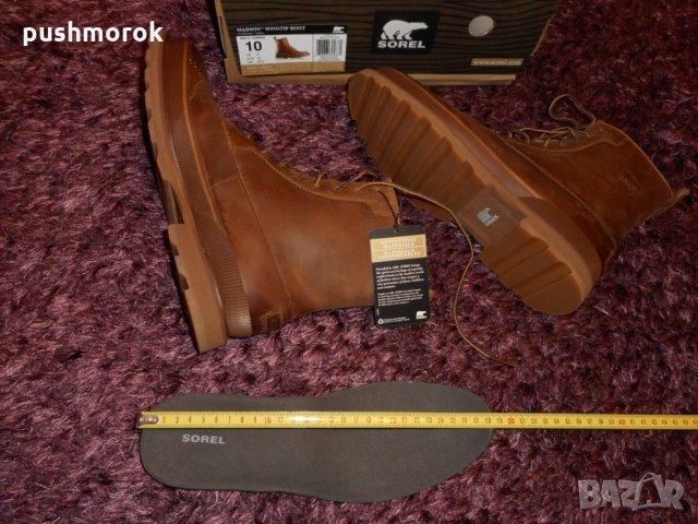 SOREL Madson Wingtip Boot Waterproof Oxford, снимка 9 - Мъжки боти - 23479315