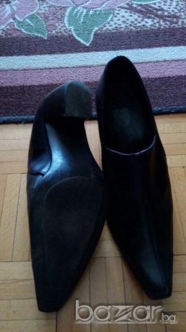 Дамски кожени обувки, снимка 4 - Дамски ежедневни обувки - 19647097