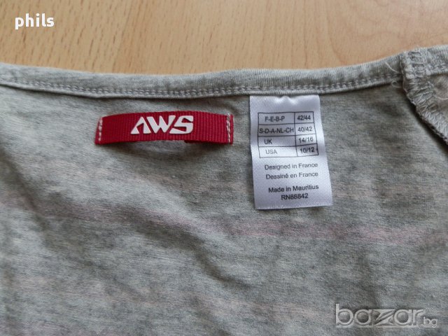 Нова спортна тениска Aws M/l, снимка 3 - Тениски - 12182125