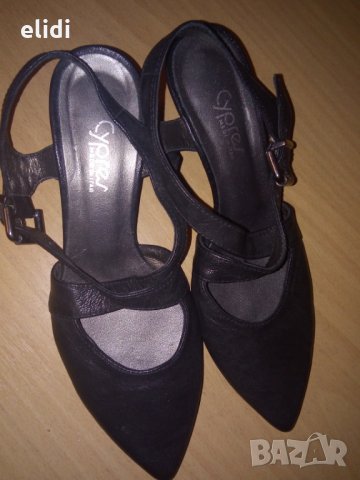 № 38.5 CYPRES естествена кожа Made in Italy, снимка 3 - Дамски обувки на ток - 25944886