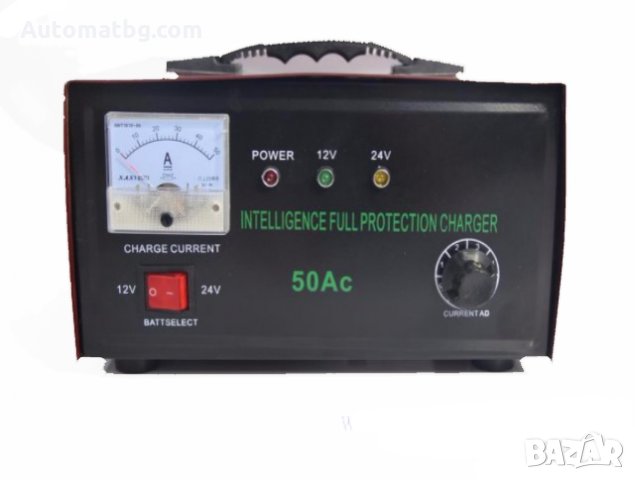 Зарядно устройство за акумулатор за автомобил акумулатор кола 12-24 V, 50AMP