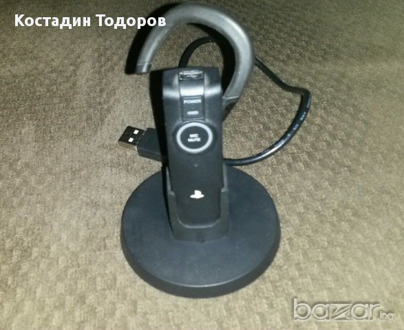 Слушалка за ПС3 SONY Wireless Headset Bluetooth., снимка 2 - Аксесоари - 13490884