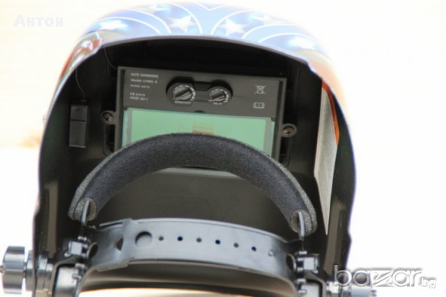 Нова Соларна маска за заваряване - Eagle-Предпазен заваръчен шлем, снимка 2 - Други машини и части - 12598008
