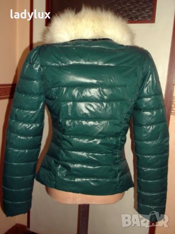 Ефектно Яке с пухена яка, Размер S. Код 366, снимка 8 - Якета - 23613715