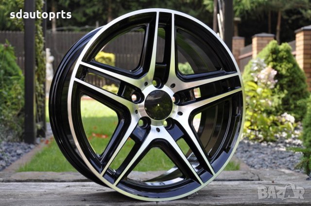 17" Ал. Джанти 5X112 MERCEDES A B C W204 W205 GLA V AMG 213 Мерцедес, снимка 4 - Гуми и джанти - 25871680