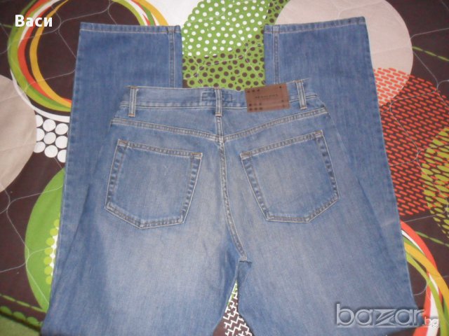 100 % Men's Burberry Jeans 30 Regular оригинални мъжки дънки + подарък маркова риза, снимка 15 - Дънки - 11674828