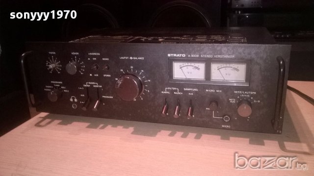 Strato a-9009-amplifier 250w-w.germany-внос швеицария, снимка 7 - Ресийвъри, усилватели, смесителни пултове - 15485411