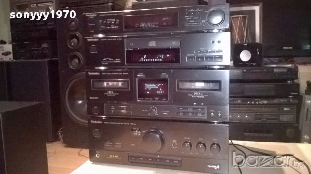 Technics amplifier/deck revers/cd/tuner-japan-внос швеицария, снимка 5 - Ресийвъри, усилватели, смесителни пултове - 16007967