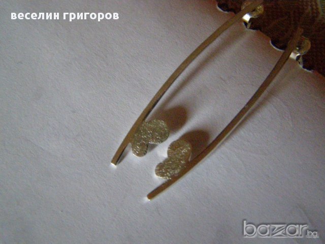 сребърни обеци, снимка 4 - Обеци - 10980043