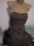 Намалена!FISHBONE – супер рокля-бюстие М размер, може и за С, снимка 1 - Рокли - 9653262