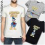 D&G Dolce and Gabbana Donald Duck Print Мъжка Тениска size 46 (S)