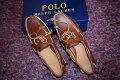 Polo Ralph Lauren Tan Merton Leather Shoes , снимка 9