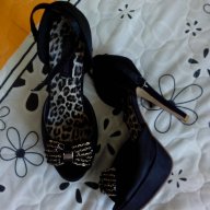 черни елегантни сандали, снимка 4 - Сандали - 11267813