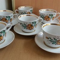 Руски чаши за чай, снимка 2 - Сервизи - 24952047
