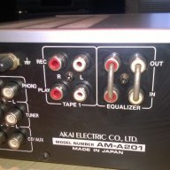 akai am-a201-stereo amplifier-made in japan-внос швеицария, снимка 10 - Ресийвъри, усилватели, смесителни пултове - 8904976