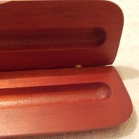Дървена кутия за писалка, снимка 3 - Антикварни и старинни предмети - 24295731
