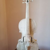 Състарена цигулка. , снимка 1 - Декорация за дома - 25121034