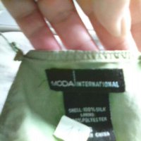 Хит модел. Moda international. 100% silk/коприна  Size S/M , снимка 6 - Корсети, бюстиета, топове - 22208945