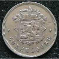 25 центимес 1927, Люксембург, снимка 2 - Нумизматика и бонистика - 21568641
