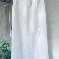 🇮🇹 Идеална италианска пола,лен, снимка 6 - Поли - 25797140