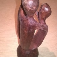 Дървена фигура-ръчно изработена-внос швеицария, снимка 2 - Антикварни и старинни предмети - 16096622