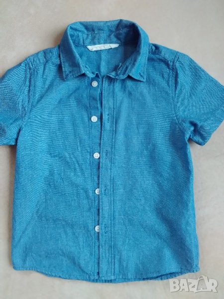 Тънка дънкова риза HM, снимка 1