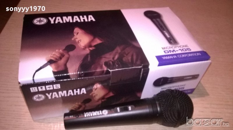 yamaha-microphone-нов в кутия-внос швеицария, снимка 1