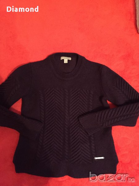 100% Burberry BRIT оригинален дамски пуловер XS, снимка 1