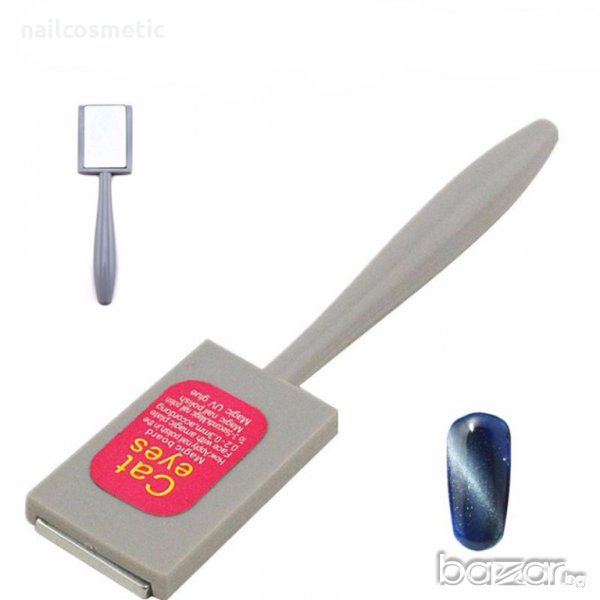  Универсален магнит за магнитни гел лакове или котешко око, снимка 1