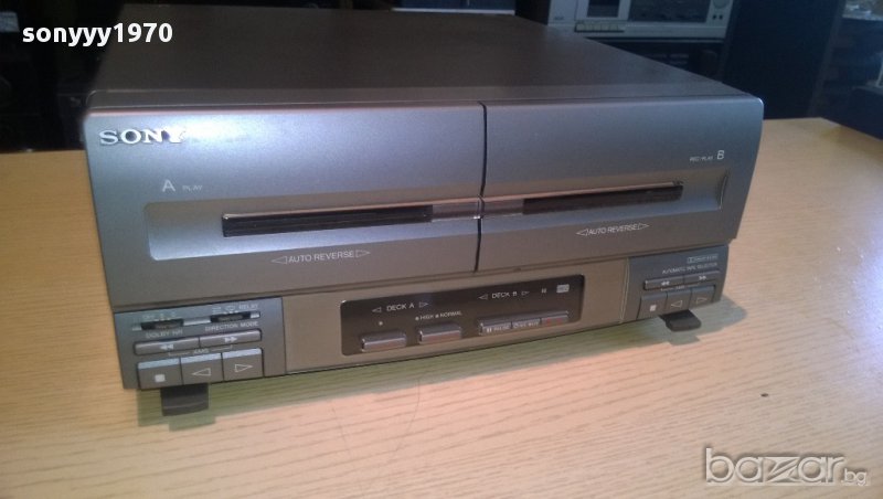 sony tc-ex90 stereo cassette deck-внос швеицария, снимка 1