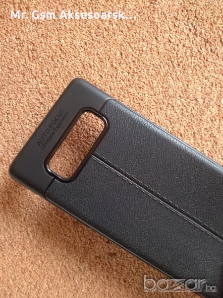 Калъф, кейс, гръб за Samsung Note 8 - силиконов черен Lux, снимка 1