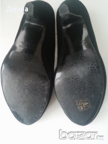 Черни официални дамски обувки Bershka с висок ток, номер 37, снимка 2 - Дамски обувки на ток - 17619653