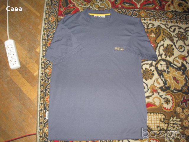 Тениска FILA Klitschko  мъжка,Л, снимка 3 - Спортни дрехи, екипи - 15683021