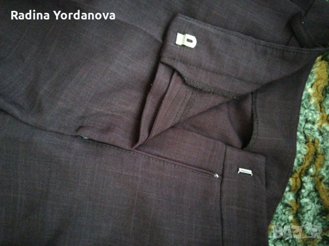 Панталон с лилав цвят с номер 44, снимка 2 - Панталони - 25631090