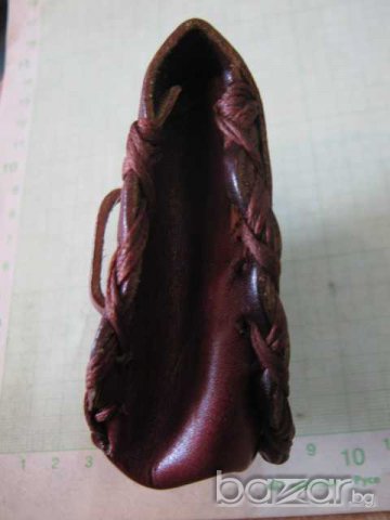 Портмоне кожено за кръста с апликация, снимка 3 - Портфейли, портмонета - 8080917