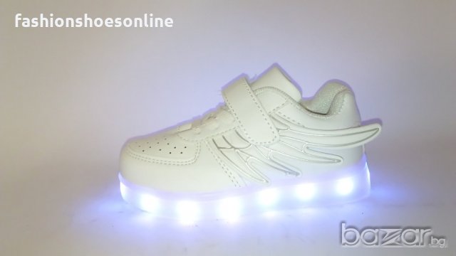 Детски маратонки светещи- LED с USB ЗАРЯДНО., снимка 3 - Детски маратонки - 19125357