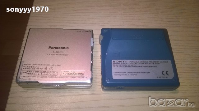 Ретро колекция минидискове сони и панасоник-внос швеицария, снимка 9 - Ресийвъри, усилватели, смесителни пултове - 16053580