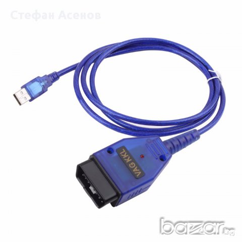 VAGCOM USB KKL кабел за диагностика на автомобили AUDI, Volkswagen, Seat и Skoda , снимка 4 - Аксесоари и консумативи - 13268410