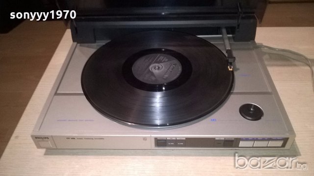 поръчан-philips fp146 linear tracking turntable-made in france, снимка 2 - Ресийвъри, усилватели, смесителни пултове - 19245169