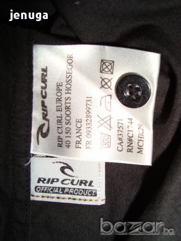 Оригинална риза Rip Curl S, снимка 5 - Ризи - 13651949